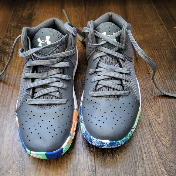 Under Armour Girls Basketball Shoes - Picture 4 of 4